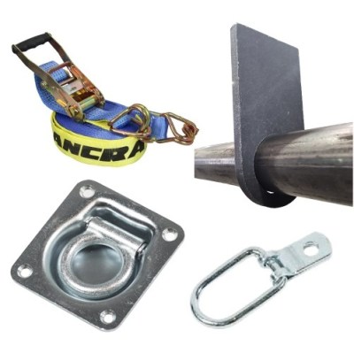 Cargo Control Lashing Rings ratchet Strap rope rail The Metal Warehouse